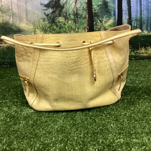 Brahmin Bags Brahmin Trina Shoulder Bag Yellow Satchel Poshmark